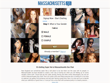 Tablet Screenshot of massachusettssexchat.com